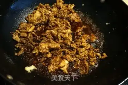 Make Eggs and rice powder step 8