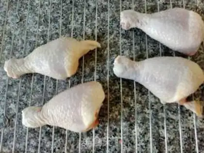 Make The cock leg step 1