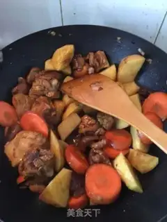 Make Red chicken legs step 2
