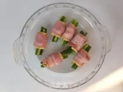 Make Cheese bacon rolls step 7