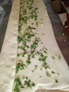 Make Onion rolls step 2
