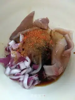 Make Roasted squid step 2