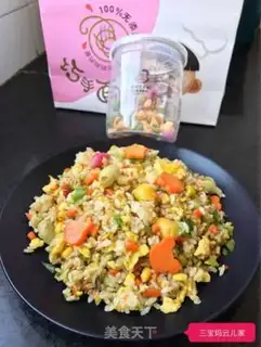 Make Snail fried rice step 8