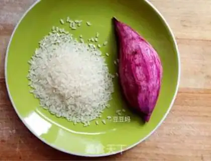 Make Potato rice congee step 0