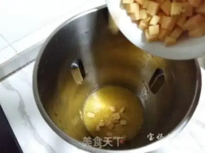Make Red potato rice step 2