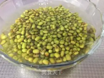 Make Green bean congee step 0