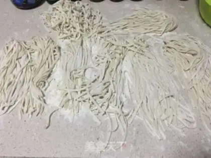 Make Bean bean noodle step 0