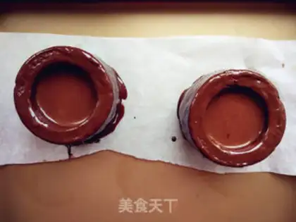 Make Chocolate mousse cake step 15