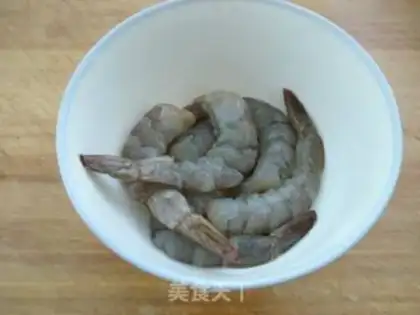 Make Shrimp rice step 0
