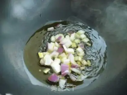Make Shrimp rice step 1