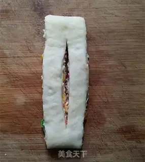 Make Weed ham and cheese bread step 13