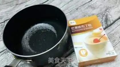 Make Mango pudding step 0