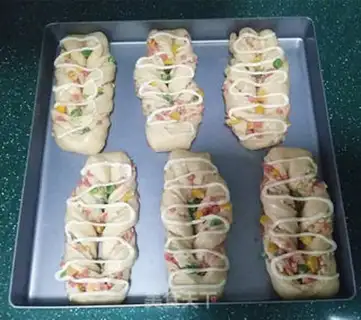 Make Weed ham and cheese bread step 16