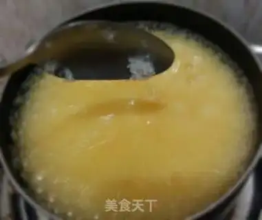 Make Mango pudding step 4