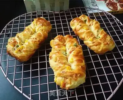 Make Weed ham and cheese bread step 19