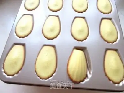 Make Madeleine Shellcake step 7