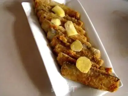 Make Fried veggie fish step 4