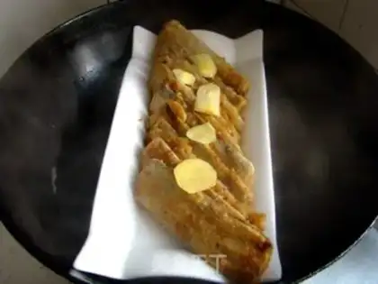 Make Fried veggie fish step 5
