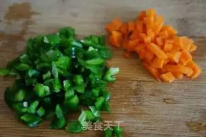 Make Shrimp pine corn step 1