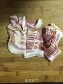 Make Boiling bacon step 1