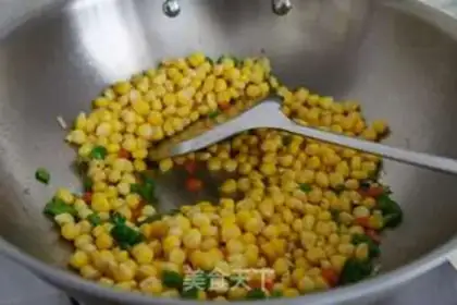 Make Shrimp pine corn step 4