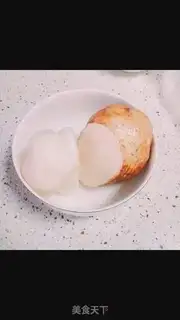 Make The fusion of potato powder melons step 1