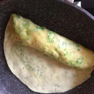 Make Onion onions and eggs step 4