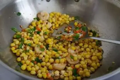 Make Shrimp pine corn step 7