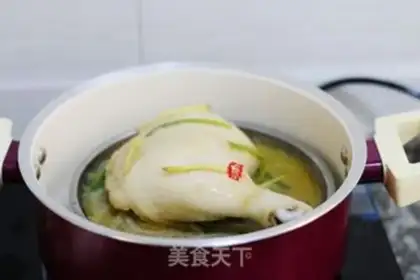 Make Salted chicken powdered chicken legs step 5