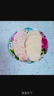 Make The fusion of potato powder melons step 3