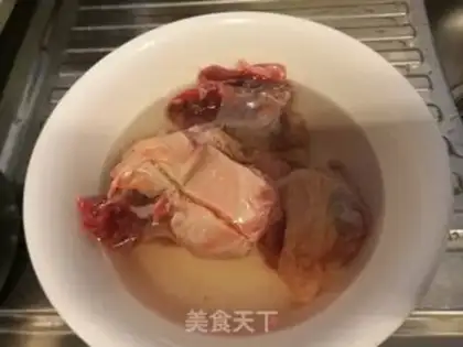 Make The last four seasons of olive meat step 1