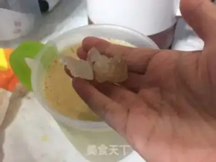 Make walnut corn juice step 8