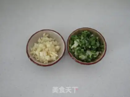 Make Garlic bacon buns step 1