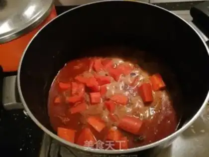 Make Carrot roast beef step 7