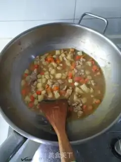 Make Curry chicken rice step 10