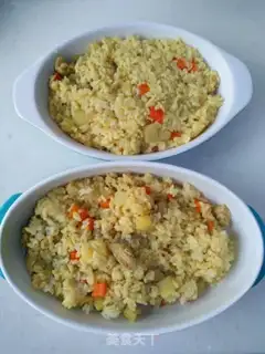 Make Curry chicken rice step 12