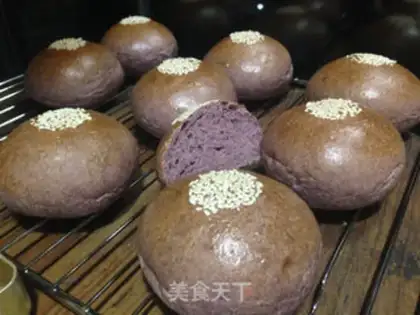 Make Black rice burger step 10