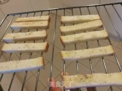 Make Garlic toast step 6