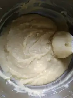 Make Green bean cake step 3