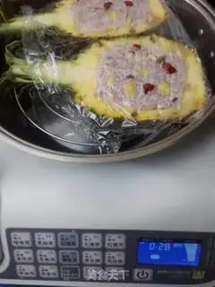 Make Red rice pineapple step 7