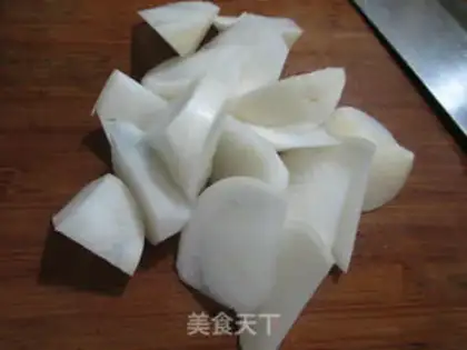 Make Potato radish step 1