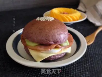 Make Black rice burger step 19