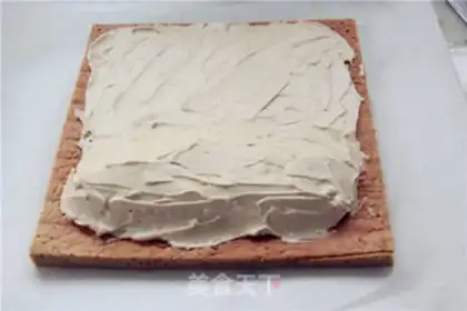 Make Coffee cream cake roll step 11