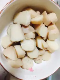 Make Coconut mashed step 1
