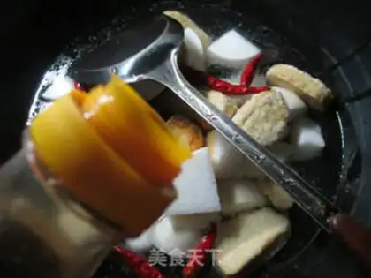 Make A sour chicken with carrots step 6