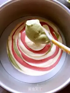 Make Three-color twilight cake step 11