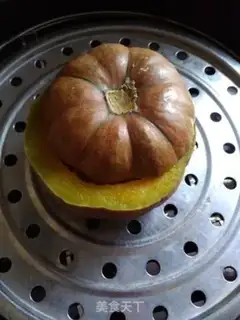 Make Pumpkin steamed eggs step 5