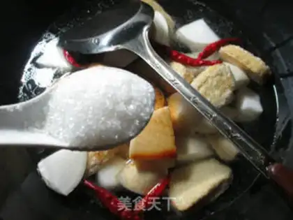 Make A sour chicken with carrots step 7