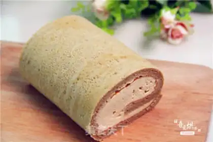 Make Coffee cream cake roll step 14