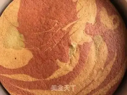 Make Three-color twilight cake step 14